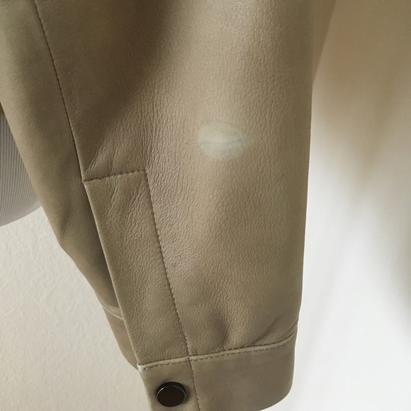 Motorcycle jacket soft Leather jacket motorcycle jacket Jones NY leather jacket - Picture 6 of 8